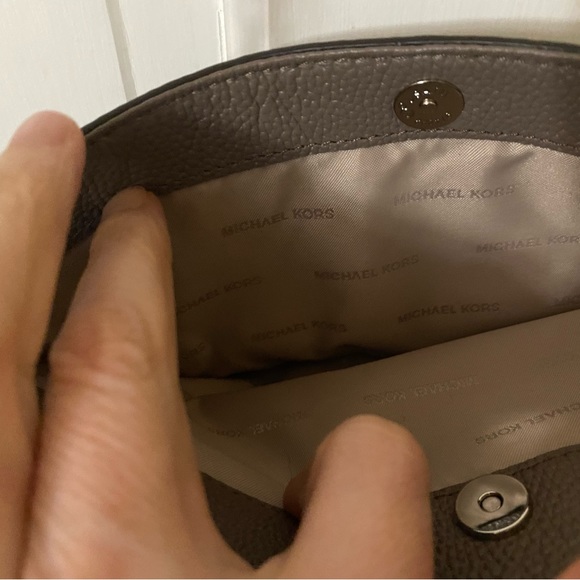 Michael Kors Crossbody, Grey with Silver hardware - Picture 8 of 8